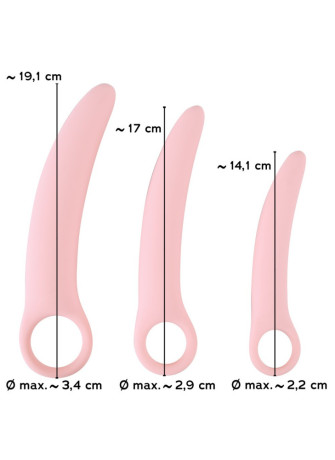 Kit d'entrainement pour l'auto-traitement en douceur du vaginisme - R538710